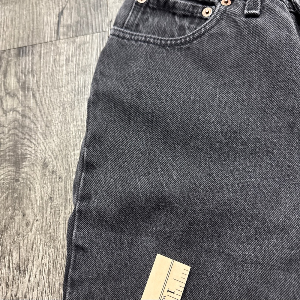 Vintage 90s Levi’s 501 Black Denim Button Fly Jeans Made in USA - Picture 9 of 13
